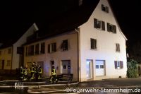 Feuerwehr Stammheim - Brand in Mehrfamilienhaus - 05 Bild: beckerpics.de